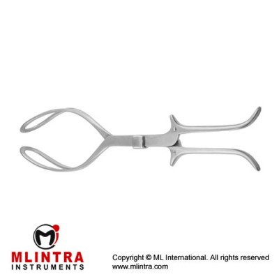 Kielland Obstetrical Forcep Stainless Steel, 41 cm - 16 1/4" Kielland Obstetrical Forcep Stainless Steel, 41 cm - 16 1/4"